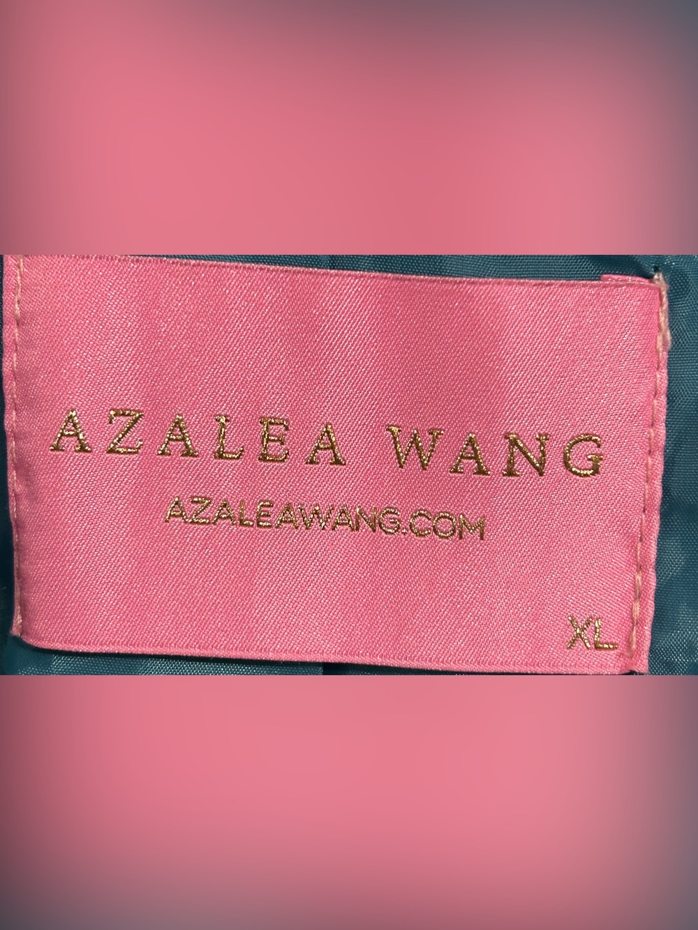 Azalea Wang teal and multicolored snakeskin print faux leather crop jacket. - Picture 9 of 11